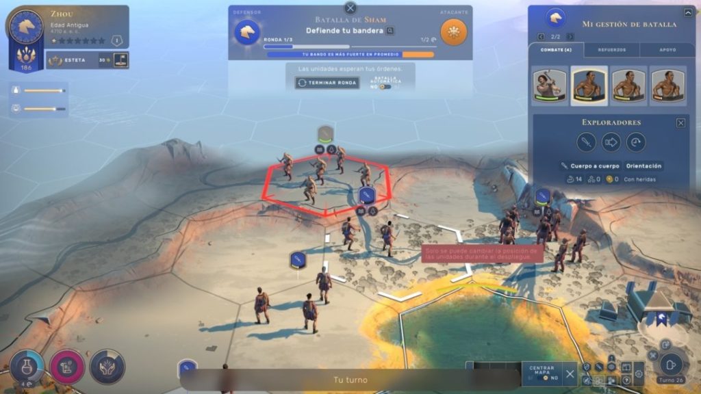 Humankind analisis batalla